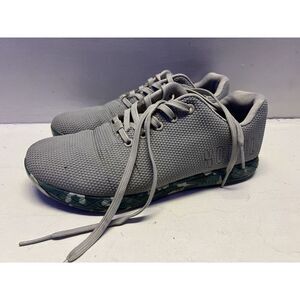NO BULL Wild Trainer‎ Sneakers Outwork Gray Blue Camo Men's 9 Women's 10.5